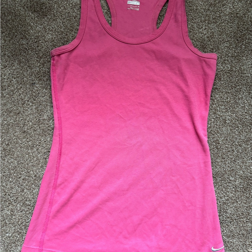 Nike Women's Bright Pink Tank Top